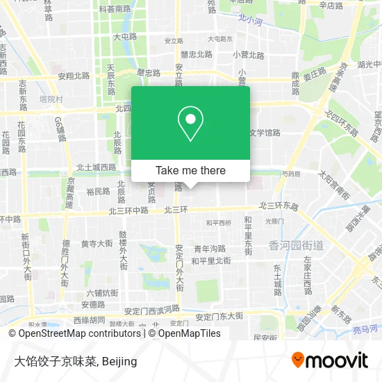 大馅饺子京味菜 map