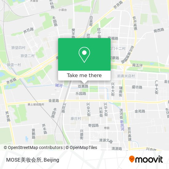 MOSE美妆会所 map