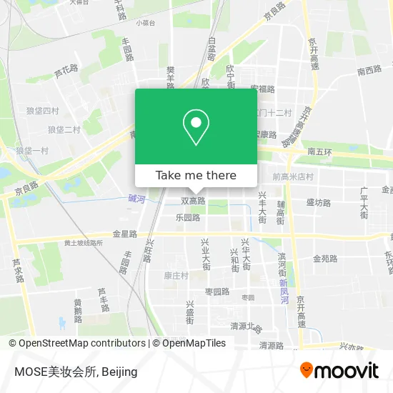 MOSE美妆会所 map