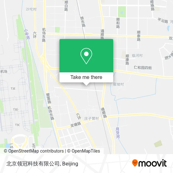 北京领冠科技有限公司 map