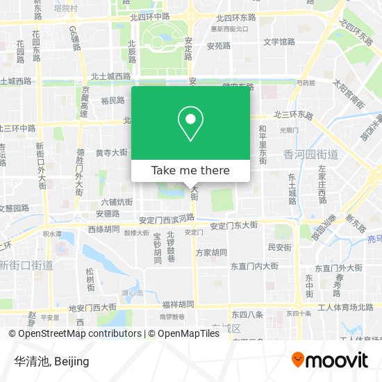 华清池 map