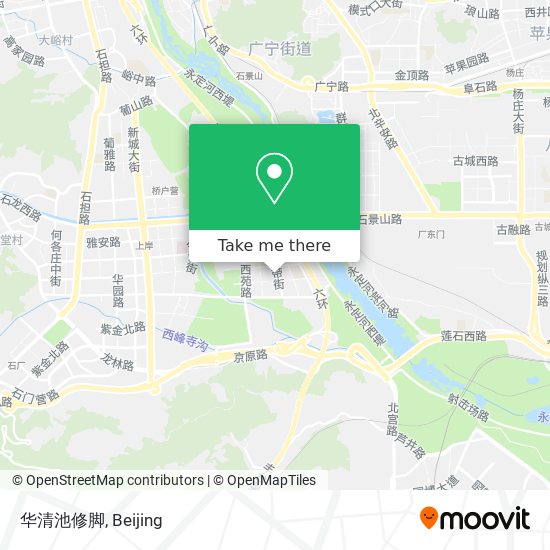 华清池修脚 map