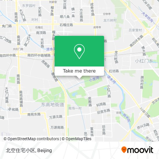 北空住宅小区 map