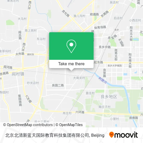 北京北清新蓝天国际教育科技集团有限公司 map