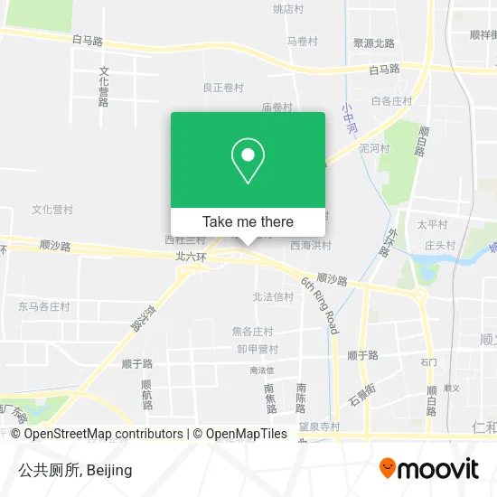 公共厕所 map
