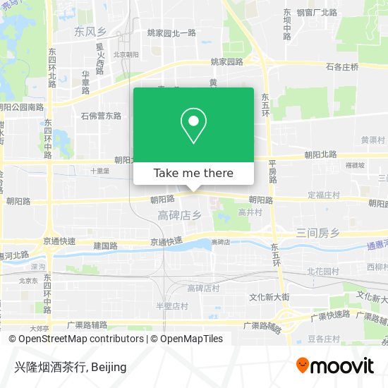 兴隆烟酒茶行 map