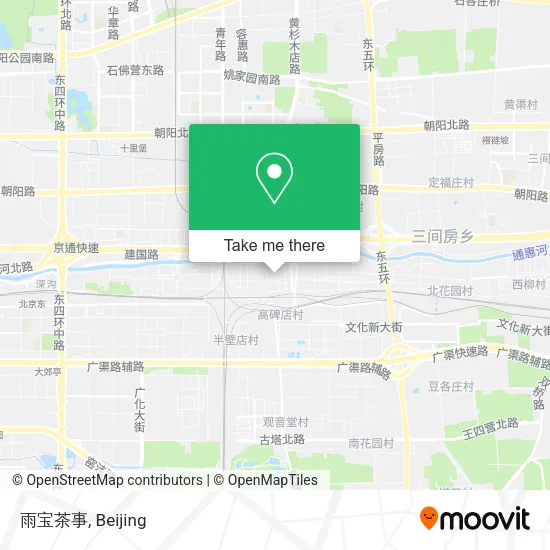 雨宝茶事 map