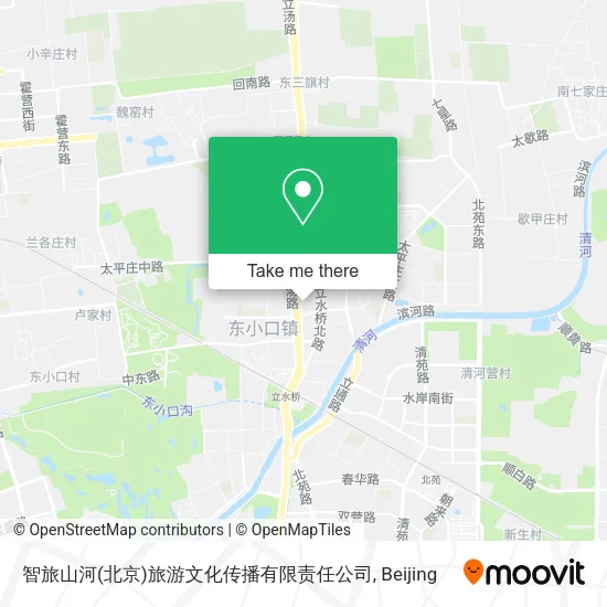 智旅山河(北京)旅游文化传播有限责任公司 map