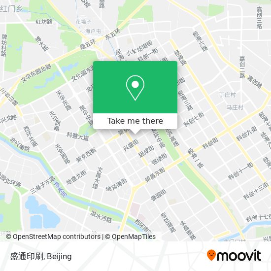 盛通印刷 map