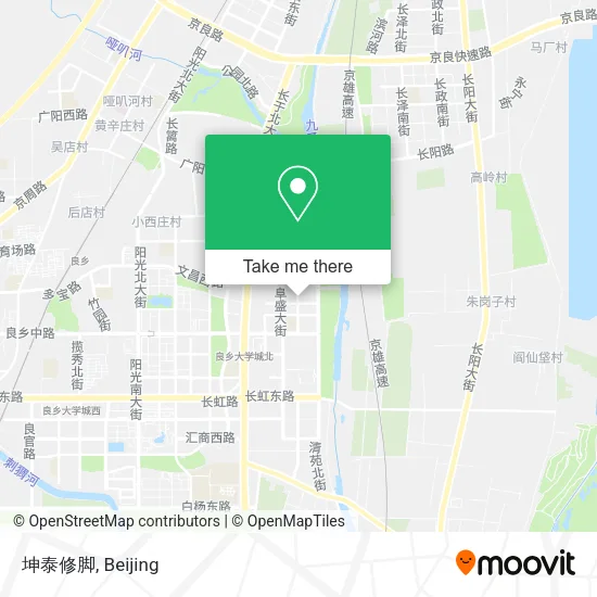 坤泰修脚 map