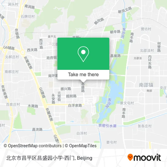 北京市昌平区昌盛园小学-西门 map