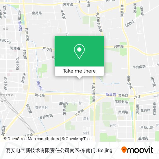 赛安电气新技术有限责任公司南区-东南门 map