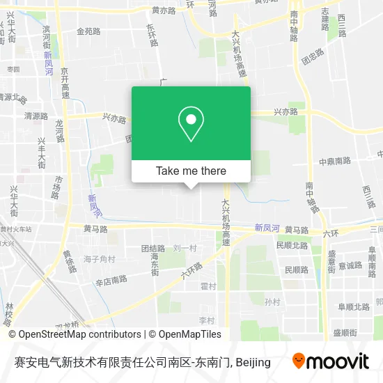 赛安电气新技术有限责任公司南区-东南门 map