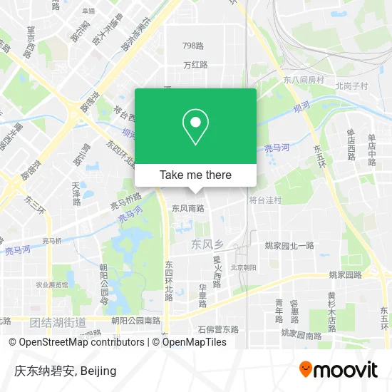 庆东纳碧安 map