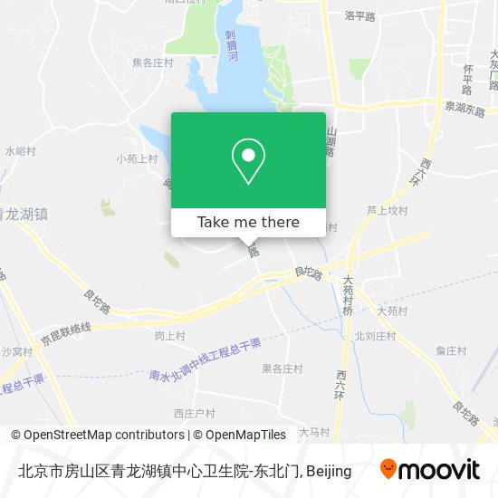 北京市房山区青龙湖镇中心卫生院-东北门 map
