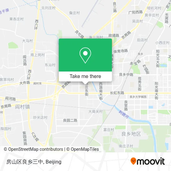 房山区良乡三中 map