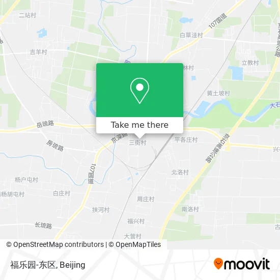 福乐园-东区 map