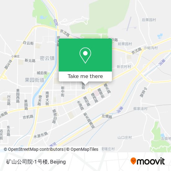 矿山公司院-1号楼 map