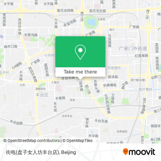 街电(盘子女人坊丰台店) map