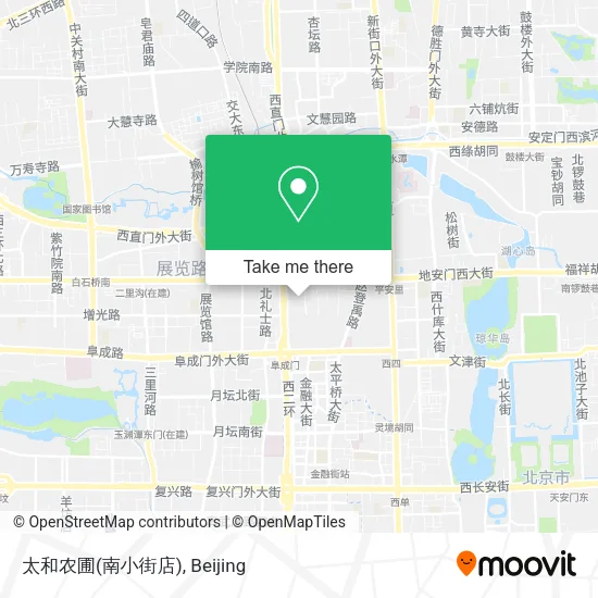 太和农圃(南小街店) map