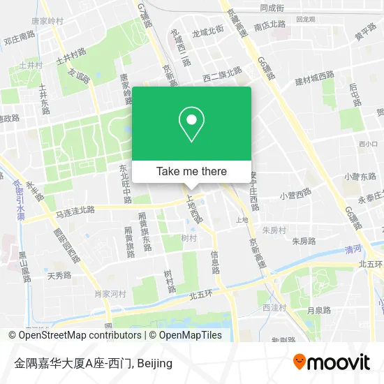 金隅嘉华大厦A座-西门 map