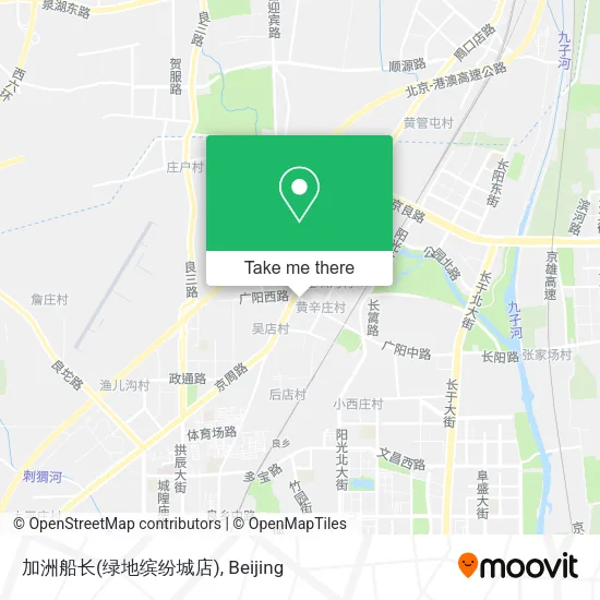 加洲船长(绿地缤纷城店) map