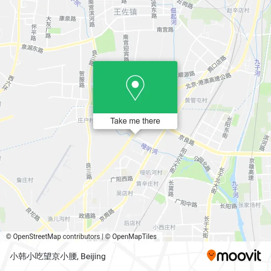 小韩小吃望京小腰 map