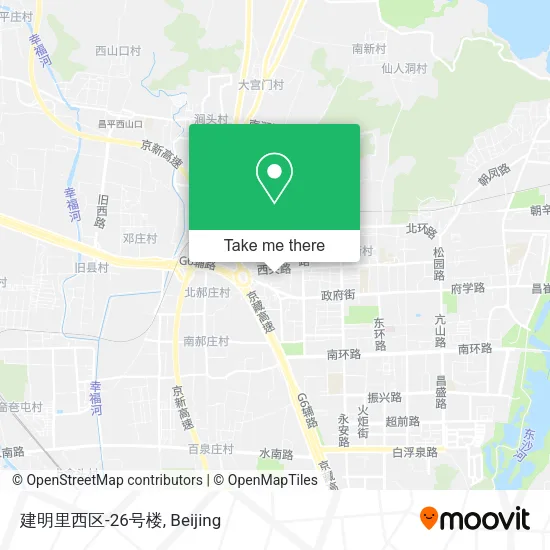 建明里西区-26号楼 map