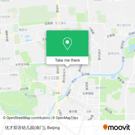 优才双语幼儿园(南门) map