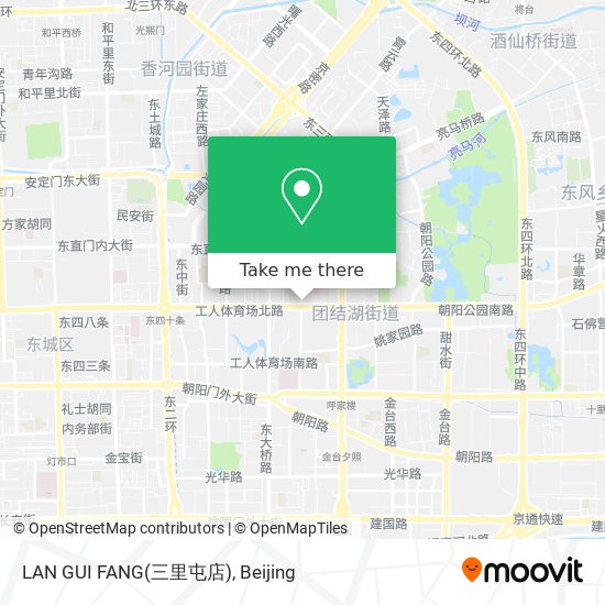 LAN GUI FANG(三里屯店) map