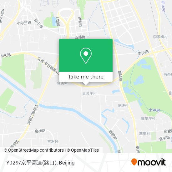 Y029/京平高速(路口) map