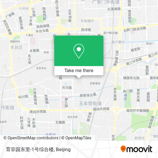 育菲园东里-1号综合楼 map