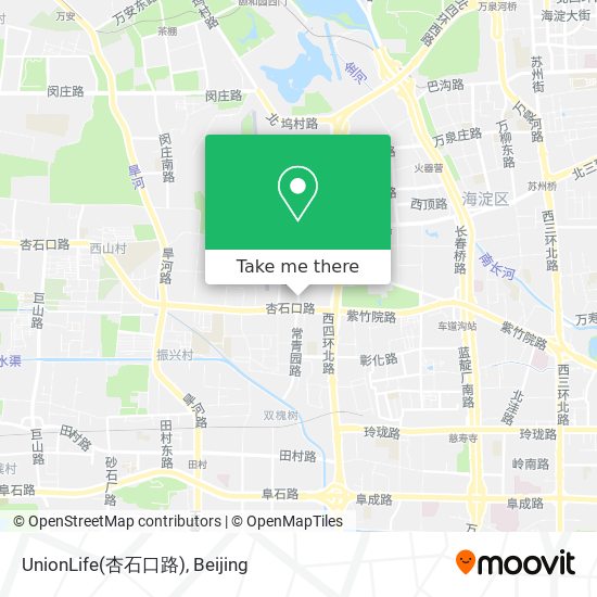 How To Get To Unionlife 杏石口路 In 四季青镇by Bus Or Metro Moovit