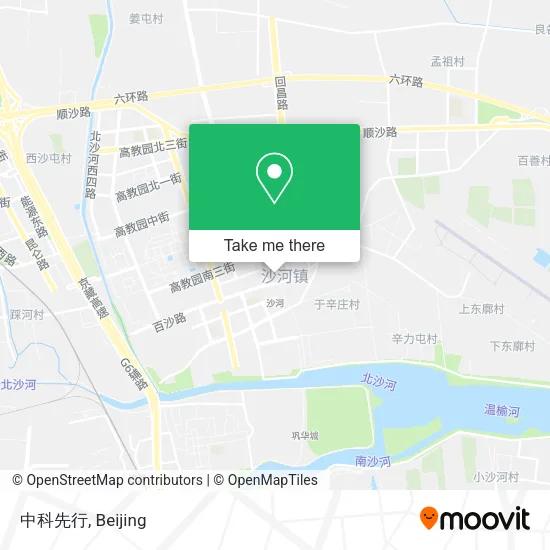中科先行 map