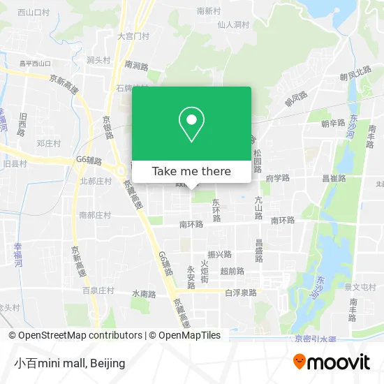 小百mini mall map