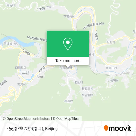 下安路/韭园桥(路口) map