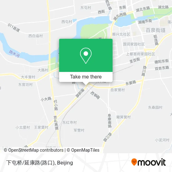 下屯桥/延康路(路口) map