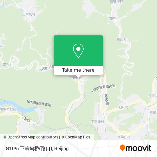 G109/下苇甸桥(路口) map