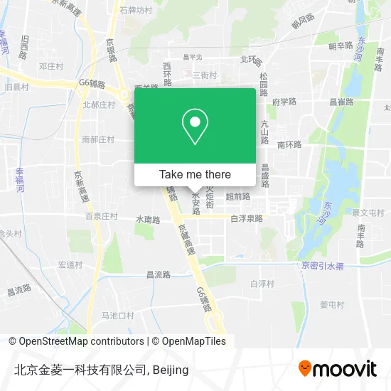 北京金菱一科技有限公司 map