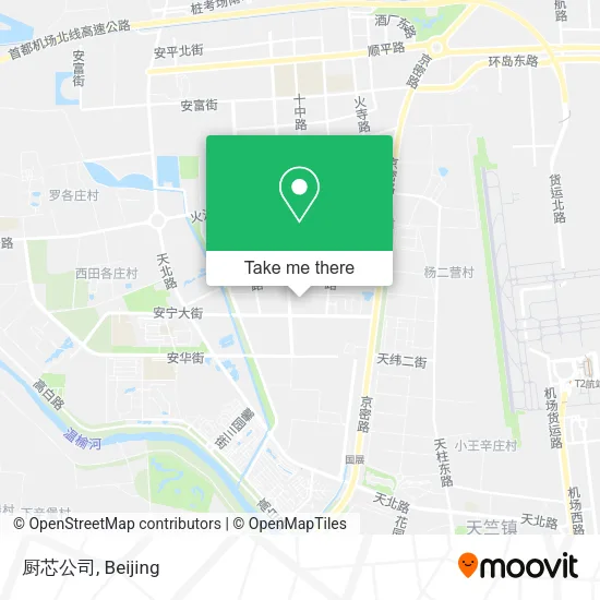 厨芯公司 map