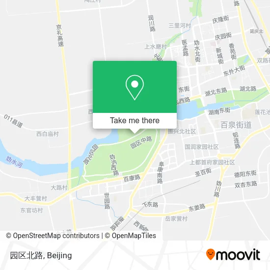 园区北路 map