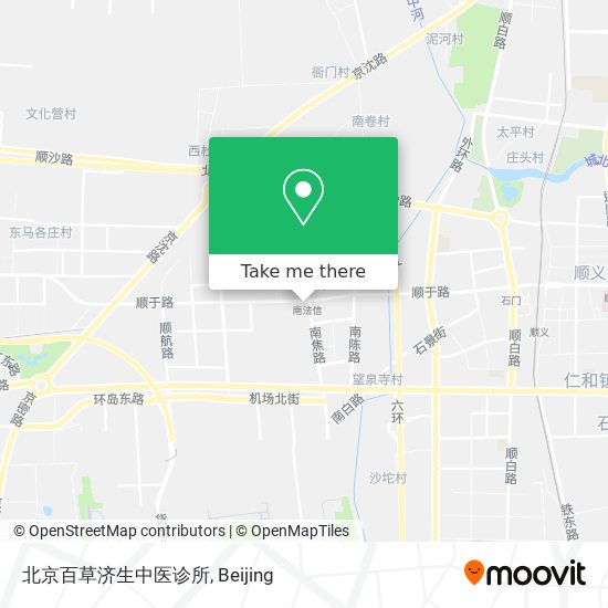 北京百草济生中医诊所 map