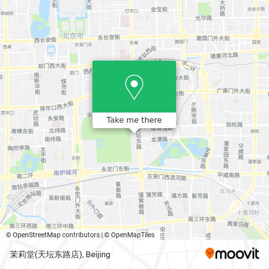 茉莉堂(天坛东路店) map