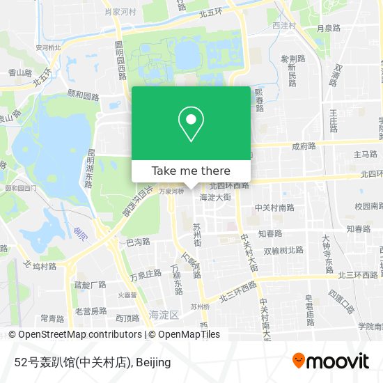 52号轰趴馆(中关村店) map