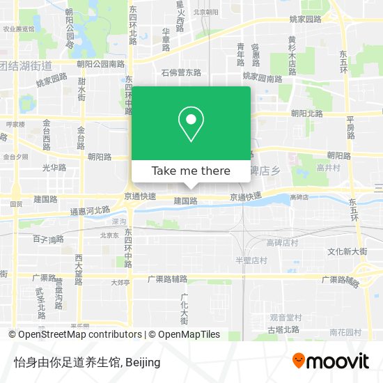 怡身由你足道养生馆 map