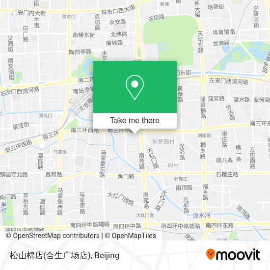 松山棉店(合生广场店) map