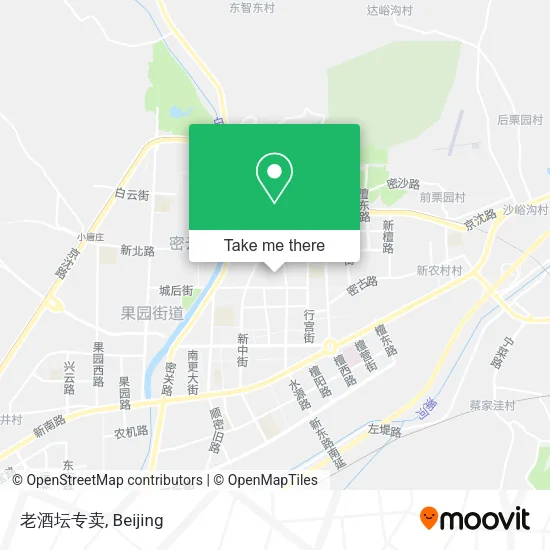 老酒坛专卖 map