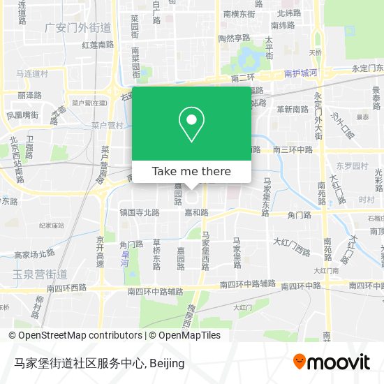 马家堡街道社区服务中心 map