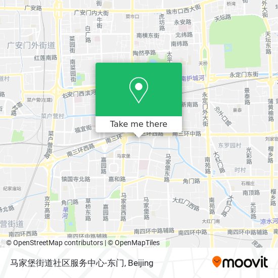 马家堡街道社区服务中心-东门 map
