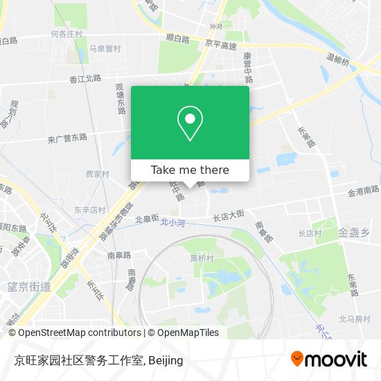 京旺家园社区警务工作室 map
